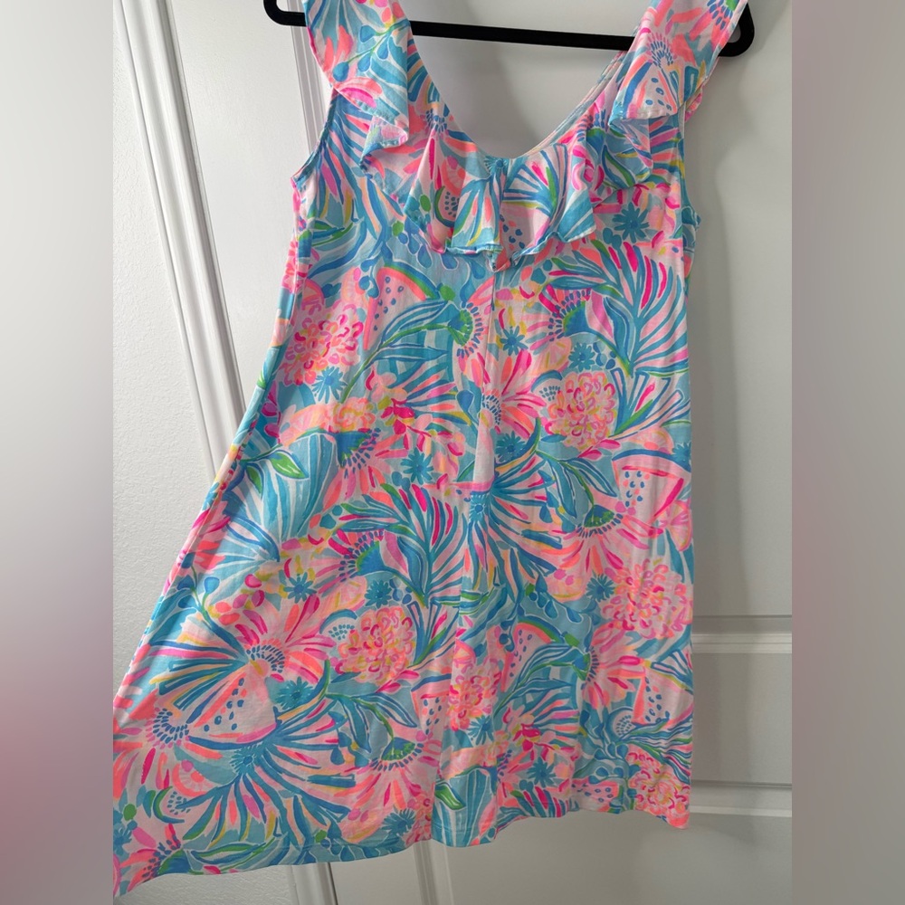 LILLY PULITZER Alessa Swing Dress In Multi
Tropical Punch Sz Medium - Picture 11 of 11
